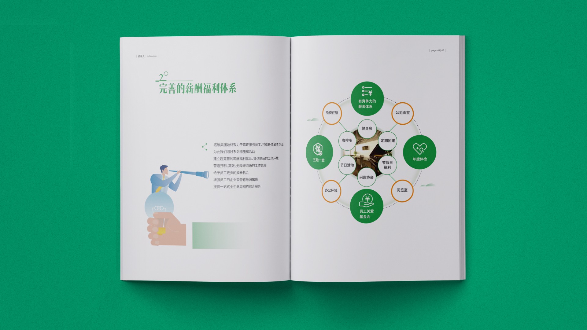 拓維集團(tuán)信息科技宣傳畫冊策劃設(shè)計